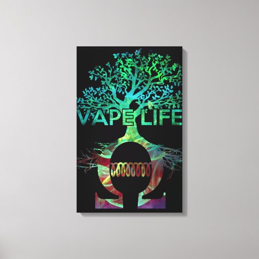 Vape Life Canvas (Voorkant)
