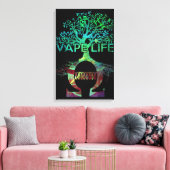Vape Life Canvas Afdruk (Insitu (Woonkamer))
