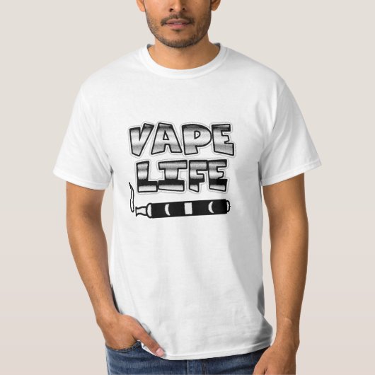 Vape Life Pro-Vaping T-shirt (Voorkant)