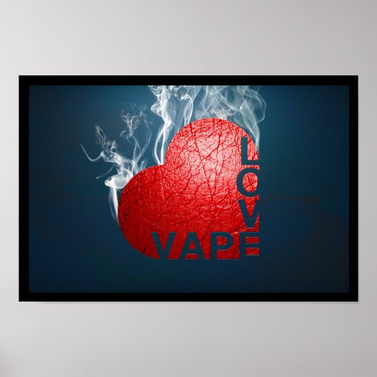Vape Love Poster (Voorkant)