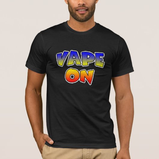 Vape on Pro-Vaping T-Shirt (Voorkant)