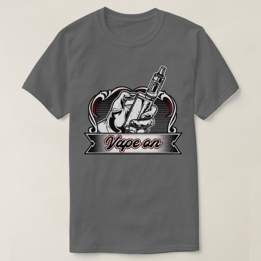 Vape on Vaper  Vaping T-shirt (Design voorkant)