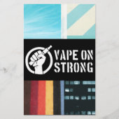 Vape op sterk flyer (Voorkant)