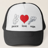 vape | Peace Love Vape beroemd gemaakt door The Va Trucker Pet (Voorkant)