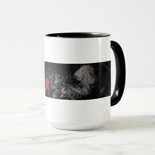 Vape Pit - Banner - Mok (Voorkant rechts)