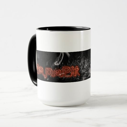 Vape Pit - Banner - Mok (Voorkant links)