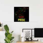 Vape Pride-Poster Poster (Thuiskantoor)