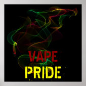 Vape Pride-Poster Poster (Voorkant)