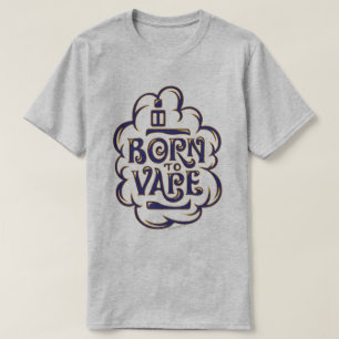 VAPE-Shirt Geboren in Vape Blue VapeGoat™ T-shirt
