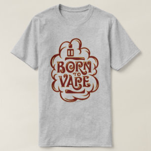 VAPE-Shirt Geboren op Vape Red VapeGoat™ T-shirt