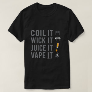 VAPE-Shirt Koil Wick Juice Vape VapeGoat™ T-shirt