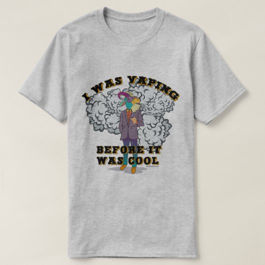 VAPE-Shirt | Vapt voor het Cool VapeGoat™ was T-shirt (Design voorkant)