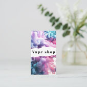 Vape Shop Roke Cigarette Visitekaartje (Staand voorkant)