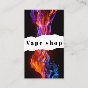 Vape Shop Roke Cigarette Visitekaartje