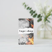 Vape Shop Roke Cigarette Visitekaartje (Staand voorkant)