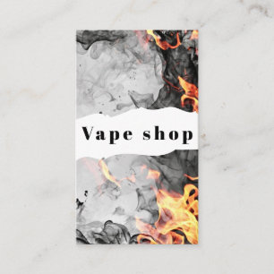 Vape Shop Roke Cigarette Visitekaartje