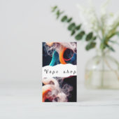 Vape Shop Roke Cigarette Visitekaartje (Staand voorkant)
