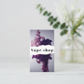 Vape Shop Roke Cigarette Visitekaartje (Staand voorkant)
