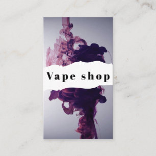 Vape Shop Roke Cigarette Visitekaartje
