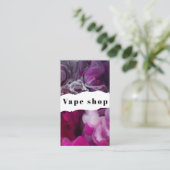 Vape Shop Roke Cigarette Visitekaartje (Staand voorkant)