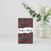 Vape Shop Roke Cigarette Visitekaartje (Staand voorkant)