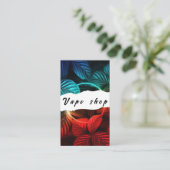 Vape Shop Roke Cigarette Visitekaartje (Staand voorkant)