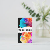 Vape Shop Roke Cigarette Visitekaartje (Staand voorkant)