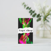 Vape Shop Roke Cigarette Visitekaartje (Staand voorkant)