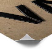 Vape Skull Smoke Grunge Poster (Hoek)