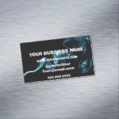 Vape Smoke Business Visitekaartje Magneet (Voorbeeld)