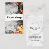 Vape Smoke Shop Store Electronic Cigarette Visitekaartje (Voorkant / Achterkant)