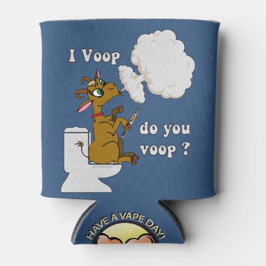 ▶ VAPE | Stemmen jullie bij VapeGoat™ Blikjeskoeler (Voorkant)