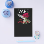 Vape. Stop met roken Flyer (Enkel)
