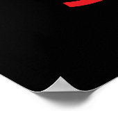 Vape. Stop met roken Poster (Hoek)