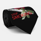 Vape. Stop met roken Stropdas (Opgerold)