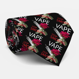 Vape. Stop met roken Stropdas