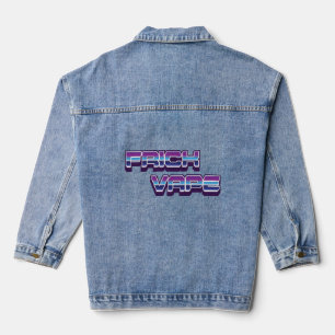 Vape tegen brick zonder tape brick-tape denim jacket