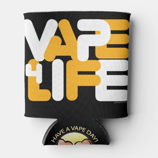 ▶ VAPE | Vape 4 Life by VapeGoat™ Blikjeskoeler (Voorkant)