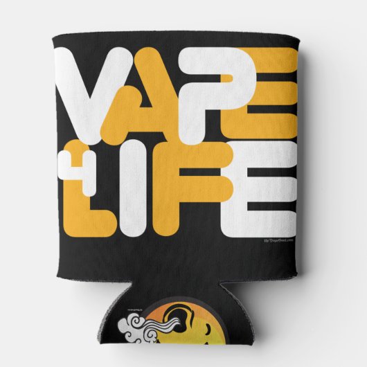 ▶ VAPE | Vape 4 Life by VapeGoat™ Blikjeskoeler (Achterkant)