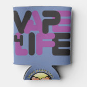 ▶ VAPE | Vape 4 Life Paars door VapeGoat™ Blikjeskoeler (Voorkant)