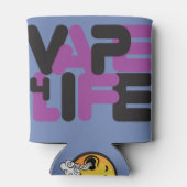 ▶ VAPE | Vape 4 Life Paars door VapeGoat™ Blikjeskoeler (Achterkant)