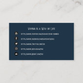 VAPE | VAPE Cloud Blue Visitekaartje (Achterkant)