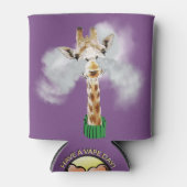 ▶ VAPE | Vapende Giraffe door VapeGoat™ Blikjeskoeler (Voorkant)