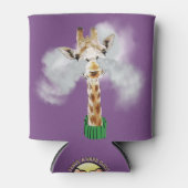 ▶ VAPE | Vapende Giraffe door VapeGoat™ V2 Blikjeskoeler (Voorkant)