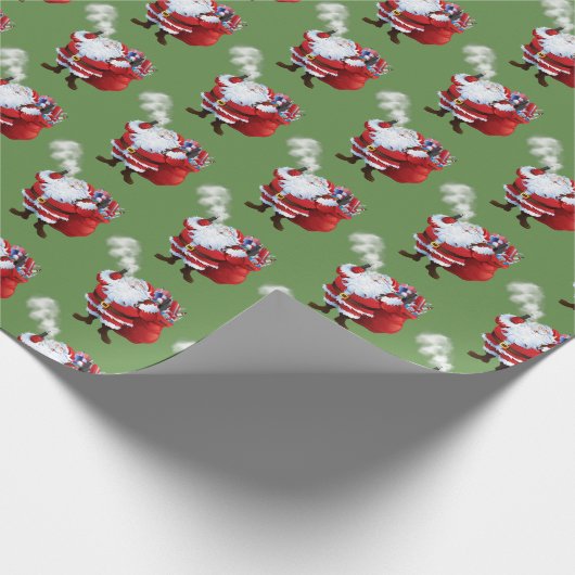 VAPE | Vaping 2 Kerstmis met kerstmis Cadeaupapier (Hoek)