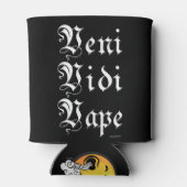 ▶ VAPE | Veni Vidi Vape Black door VapeGoat™ Blikjeskoeler (Achterkant)