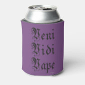 ▶ VAPE | Veni Vidi Vape door VapeGoat™ Blikjeskoeler (Blikje Achterkant)