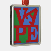 Vape-versiering Metalen Ornament (Rechts)