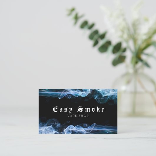 Vape-Visitekaartjes Visitekaartje (Staand voorkant)