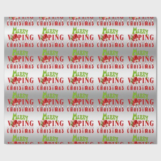 VAPE | Vroege kerstmis Cadeaupapier (Vlak)